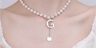 High quality vintage letter necklace (5)